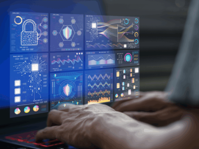 Dashboard de monitoreo y métricas DevOps para despliegues CI/CD y control de releases en empresa tecnológica.