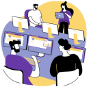 Ilustración implementación técnica cumplimiento Protección de Datos